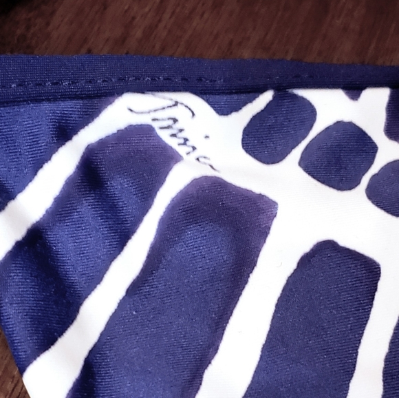 Trina Turk Bikini Bottoms Med (6) Indigo - Picture 5 of 8